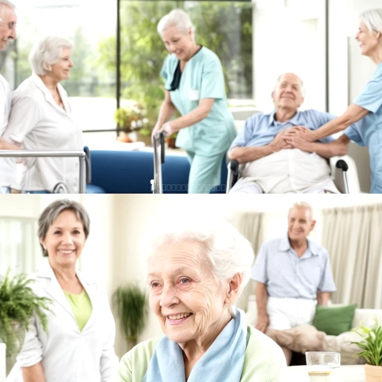 Erholung und Pflege in einem