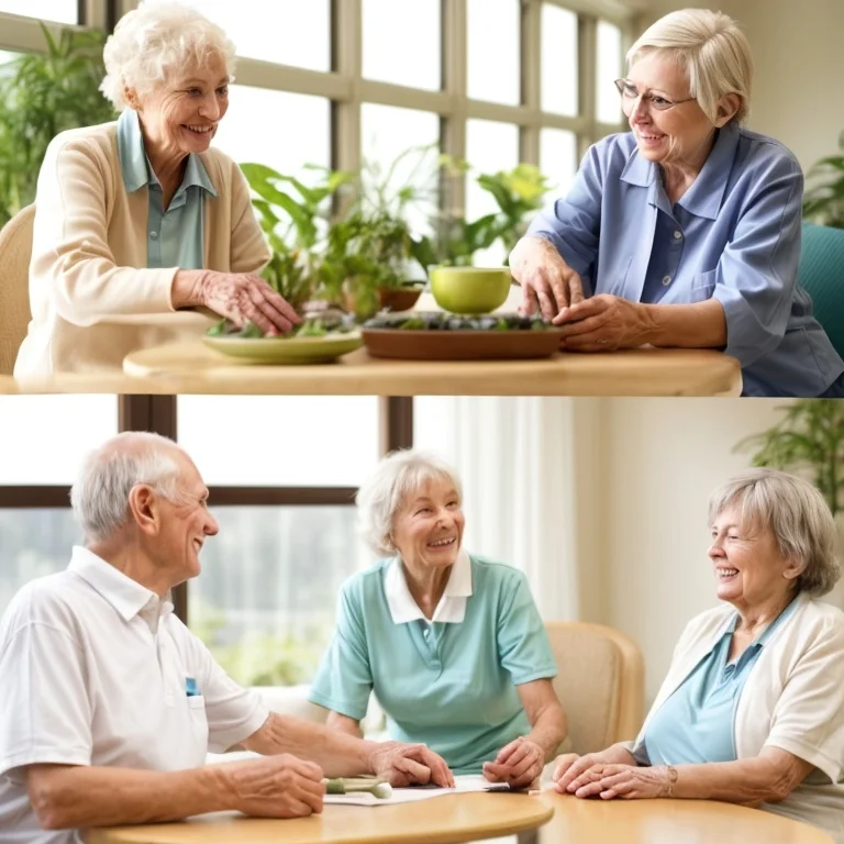 Senioren bei einer medizinischen Therapie in KurMaxPark